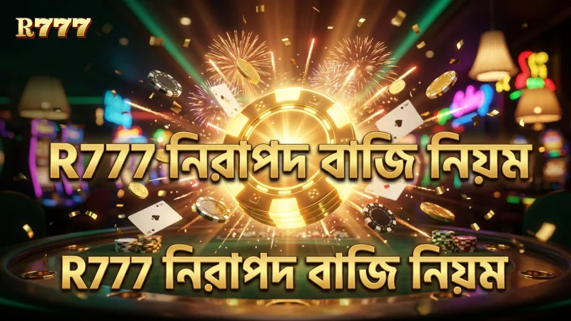 R777 প্ল্যাটফর্মে নিরাপদ বাজি ধরার নিয়মাবলী মেনে চলুন
