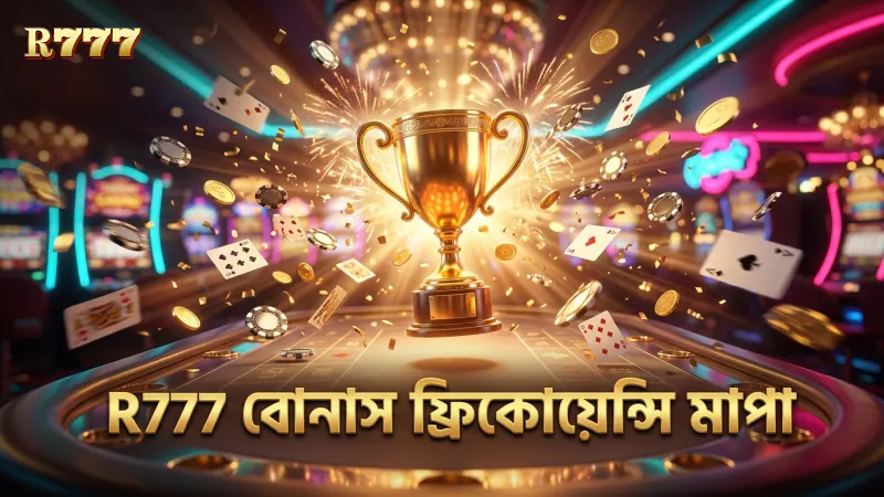 R777 তে ক্রেজি টাইম বোনাস রাউন্ড ফ্রিকোয়েন্সি মাপা হয়।