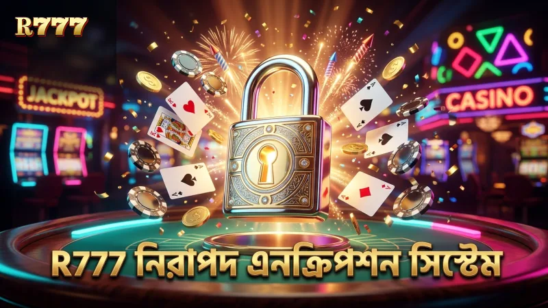 R777 প্ল্যাটফর্মে এনক্রিপশন ও নিরাপদ অ্যাকাউন্ট ব্যবস্থাপনা।