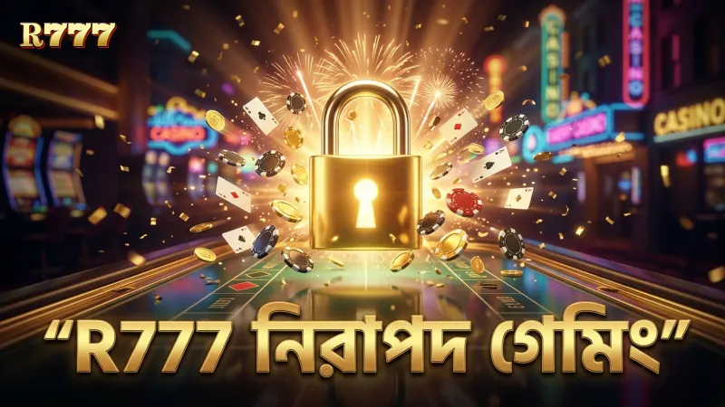 R777 প্ল্যাটফর্মে স্বচ্ছতা ও নিরাপদ গেমিং নিশ্চিত করা হয়