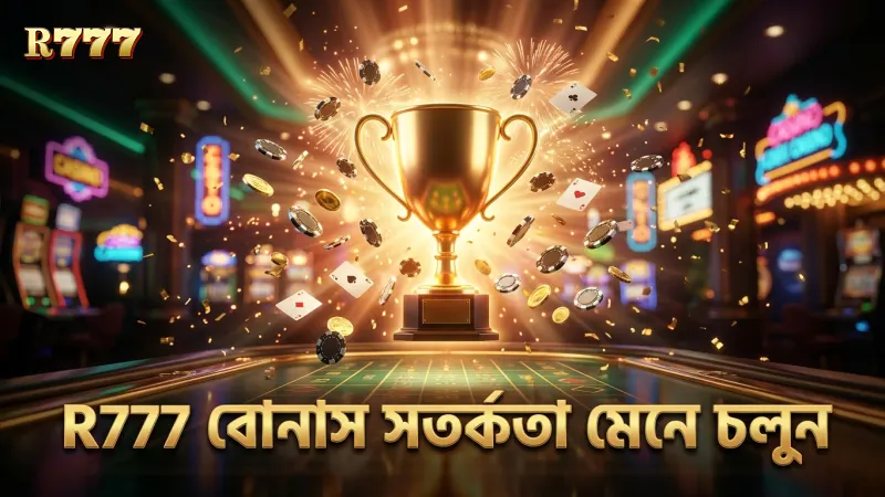 R777 এ ফরচুন ড্রাগন বোনাস ব্যবহারে সতর্কতা প্রয়োজন।