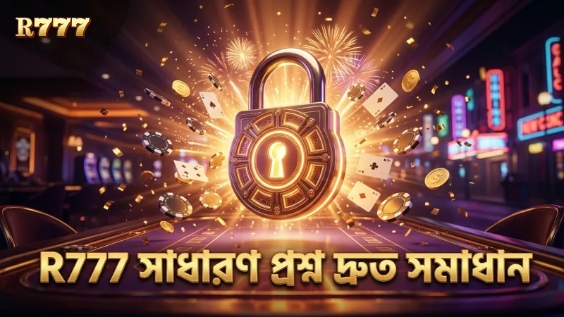 R777 প্ল্যাটফর্মের সাধারণ প্রশ্ন দ্রুত সমাধান করুন