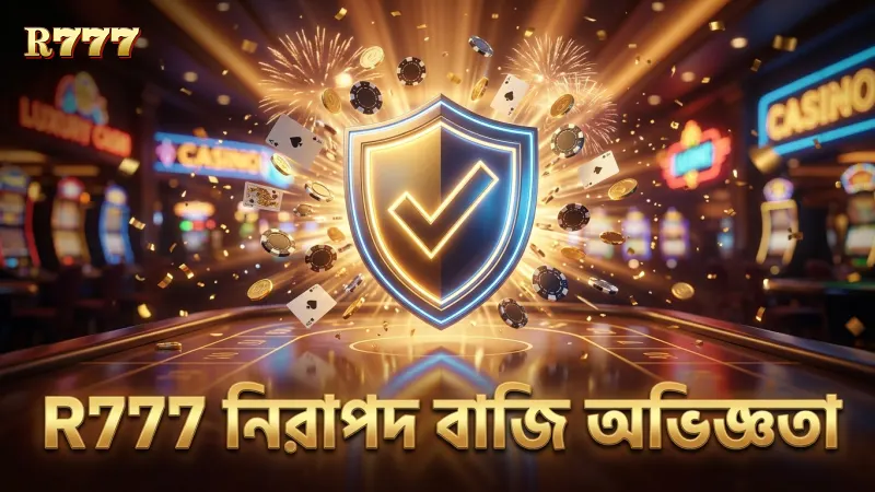 দায়িত্বশীল বাজি ধরায় R777 নিরাপত্তা ও বিশ্বাসযোগ্যতা নিশ্চিত করে।