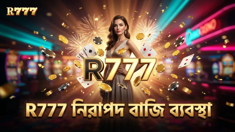 R777 এনক্রিপশন ও ইউজার যাচাইকরণ নিশ্চিত করে।