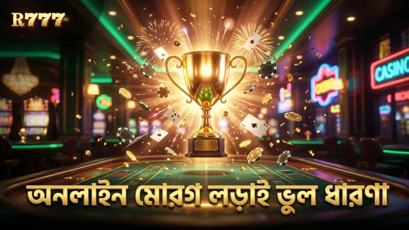 অনলাইন মোরগ লড়াইয়ে ভুল ধারণা বাজি ঝুঁকি বাড়ায়