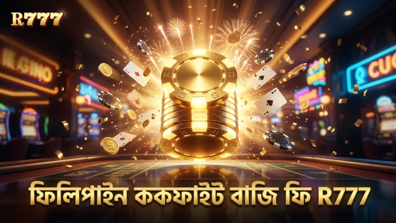 ফিলিপাইন ককফাইট বাজির ফি ও সীমা র777 এ স্পষ্টভাবে দেখানো।