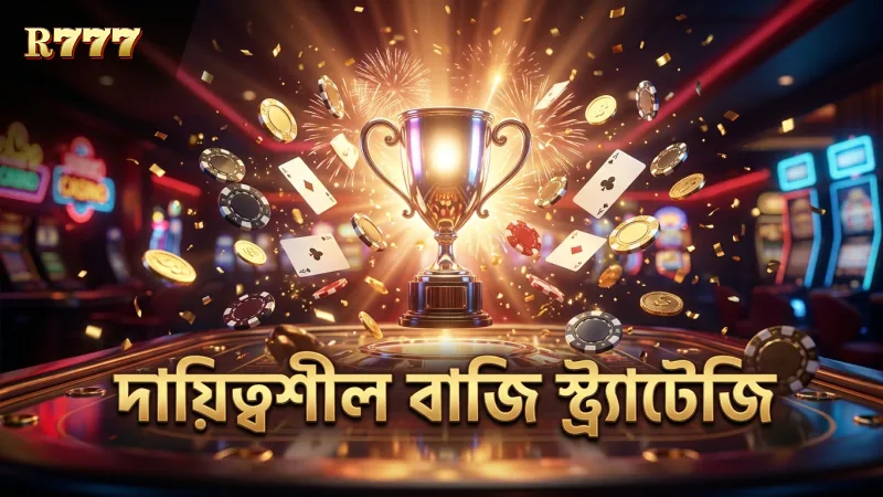 দায়িত্বশীল বাজি ও সঠিক স্ট্র্যাটেজি বাজিতে লাভের সম্ভাবনা বাড়ায়