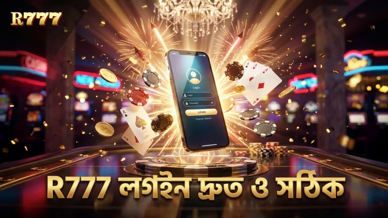 R777 অ্যাকাউন্ট লগইন সহজ ও দ্রুত করার সঠিক ধাপ