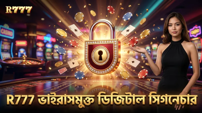 R777 অ্যাপের ডিজিটাল সিগনেচার নিশ্চিত করে ভাইরাসমুক্ততা