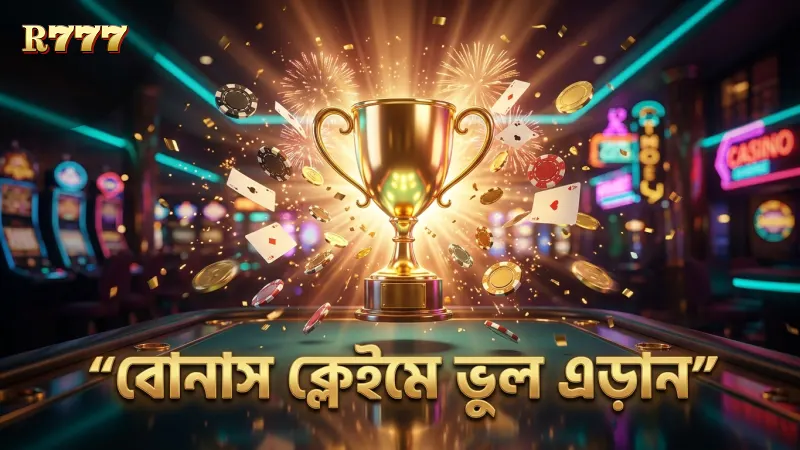 বোনাস ক্লেইমে সাধারণ ভুল এড়িয়ে সঠিক পদক্ষেপ নিন