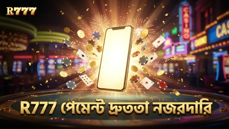 R777 পেমেন্ট পদ্ধতির লেনদেন দ্রুততায় নজরদারি।