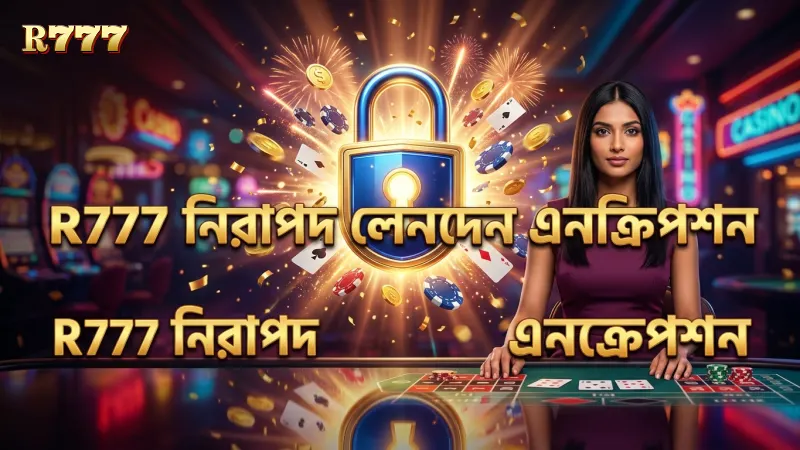 নিরাপদ লেনদেন নিশ্চিত করে R777 এর এনক্রিপশন।