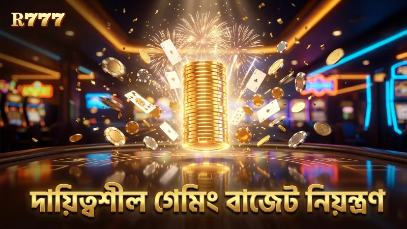 দায়িত্বশীল গেমিংয়ে বাজেট ও সময় নিয়ন্ত্রণ অপরিহার্য।