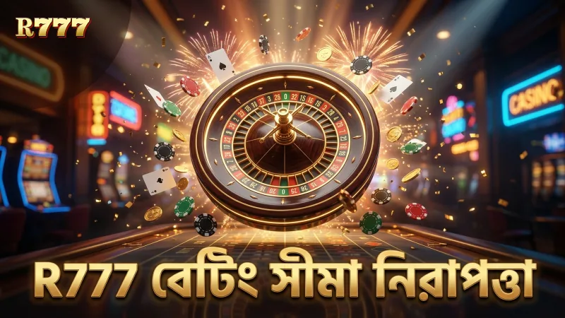 R777 বেটিং সীমা নির্ধারণ করে প্লেয়ারদের সুরক্ষা নিশ্চিত করে।