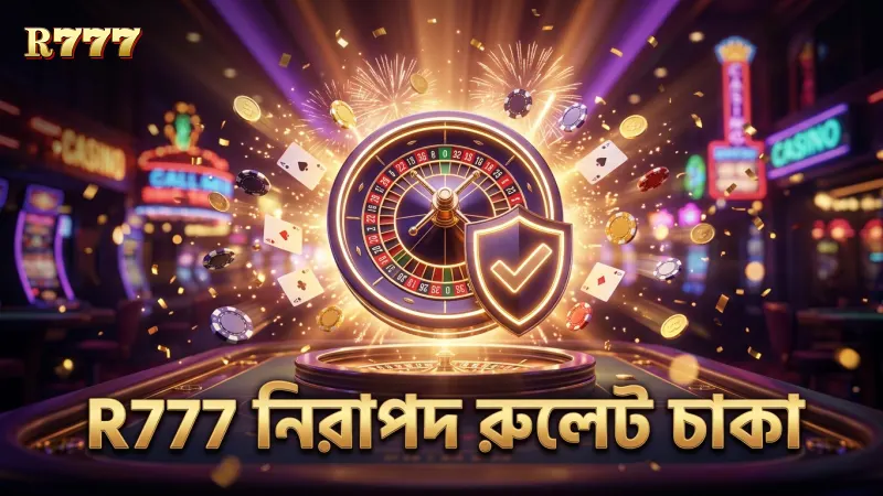 R777 এর নিরাপদ রুলেট চাকা গেমের বিশ্বাসযোগ্যতা বাড়ায়