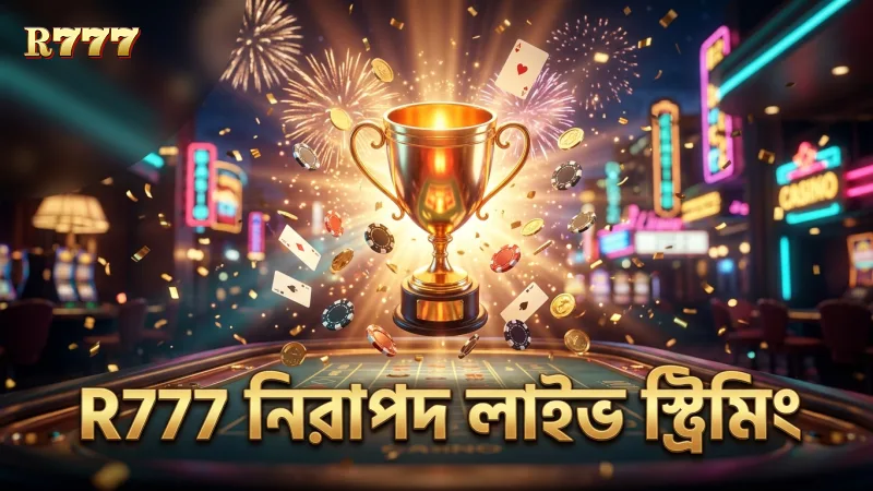 লাইভ স্ট্রিমিংয়ে R777 নিরাপত্তা ও স্বচ্ছতা নিশ্চিত করে